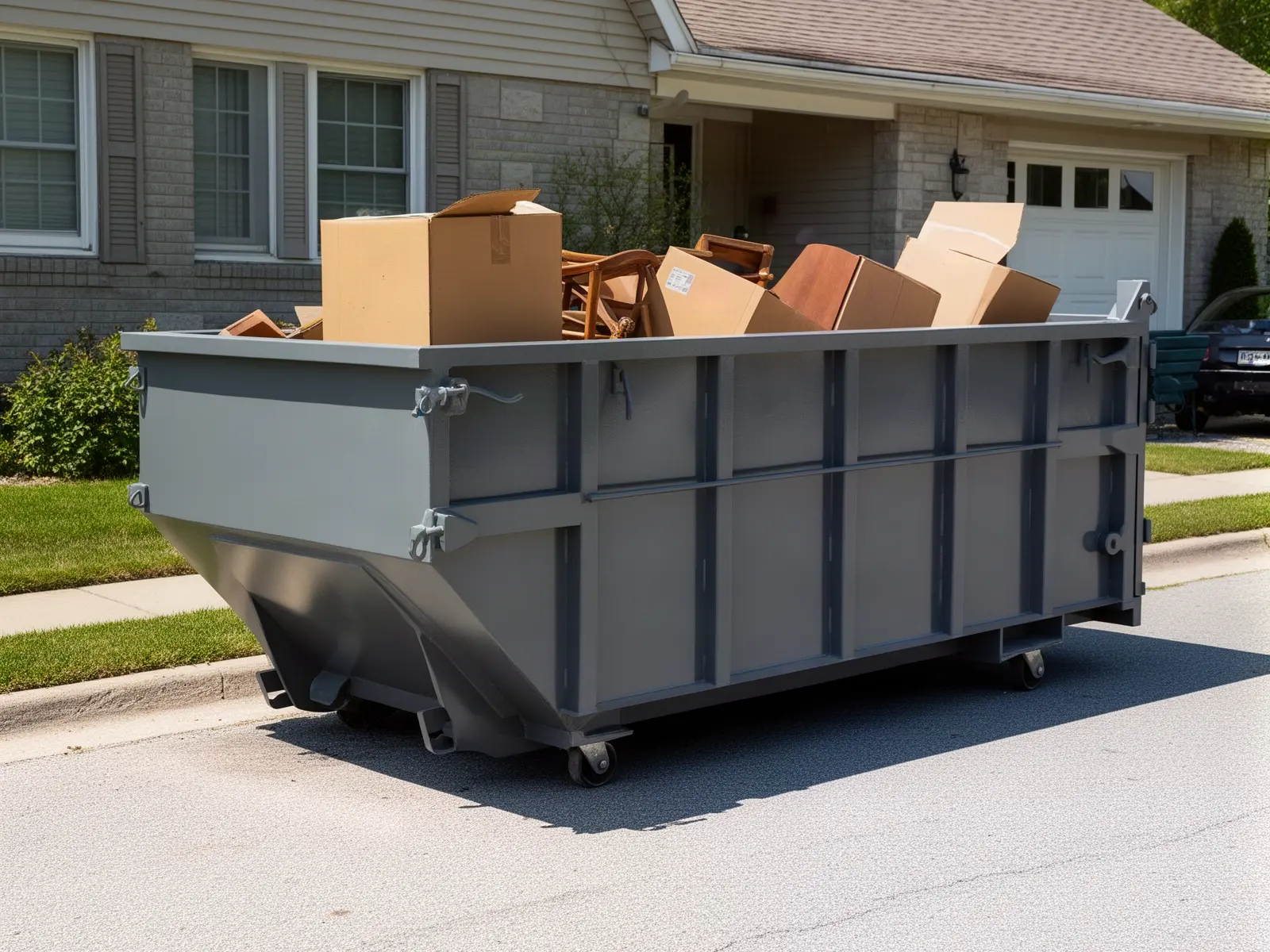 Roll-off dumpster from Piedmont Hard Hat Dumpster Rental in Piedmont, SC